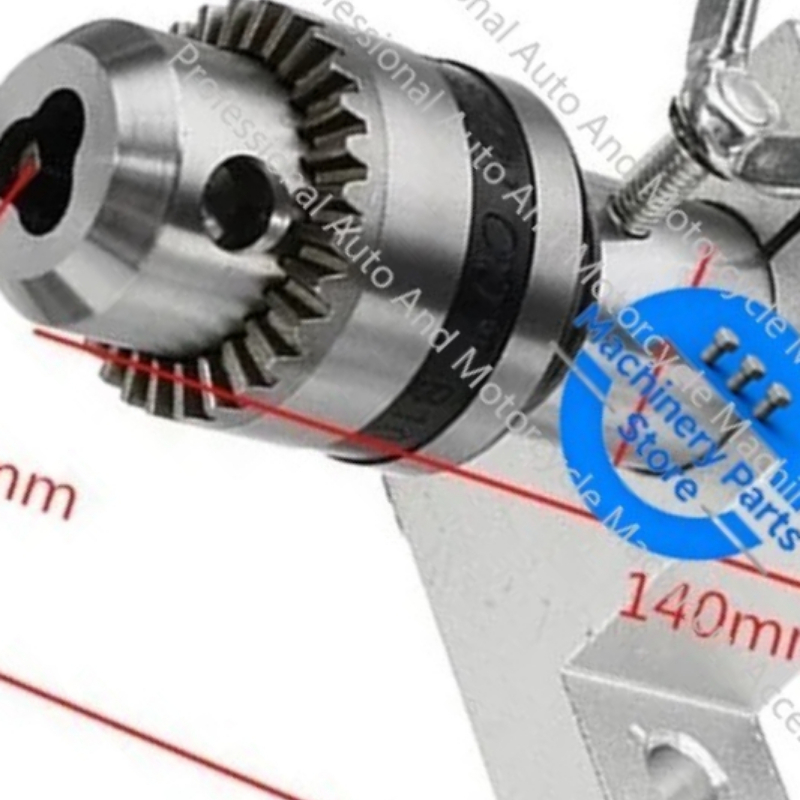 Woodworking Lathe Machine - Kepala Mesin Bubut Putar dengan Chuck,