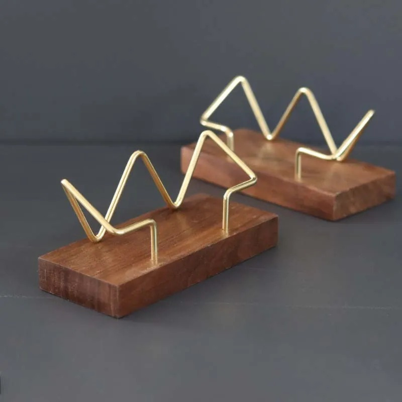 Woodworking Box - Kotak kartu bisnis kayu pemegang kartu