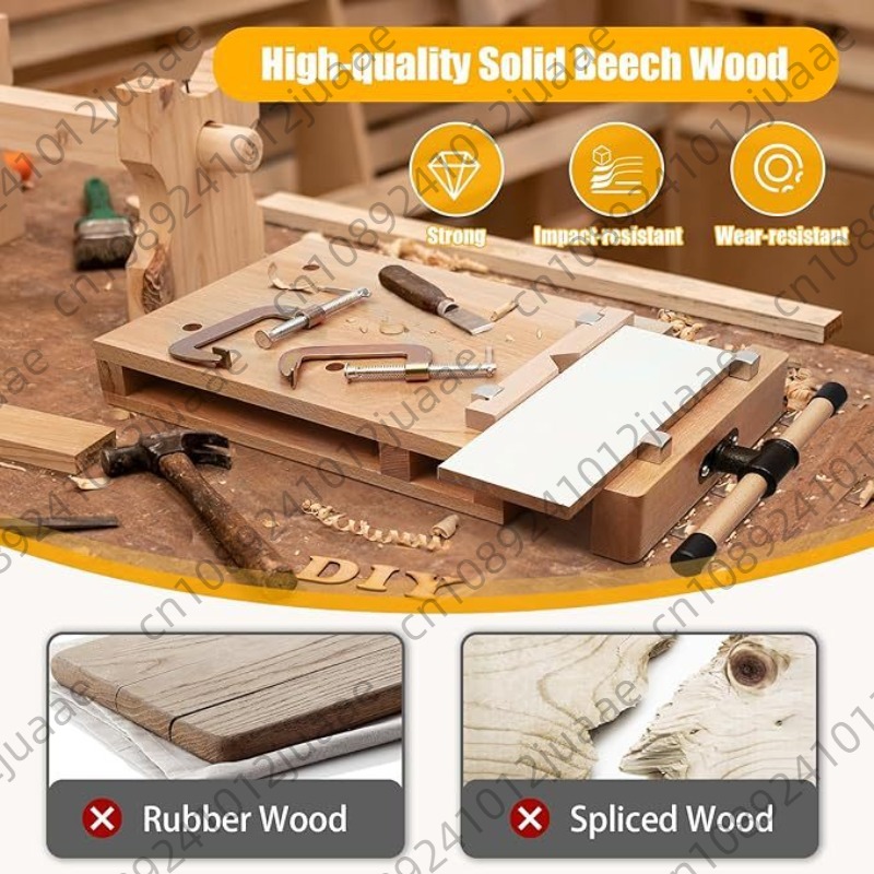Woodworking Bench Vise - Meja Kerja Kayu dengan Vise untuk