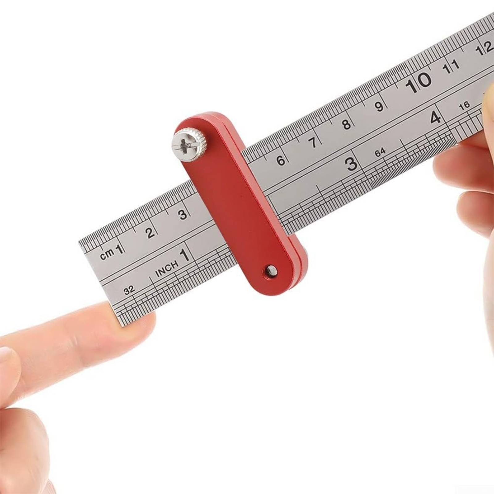 Woodworking Ruler - Pengatur Posisi Penggaris Tukang Kayu, Blok