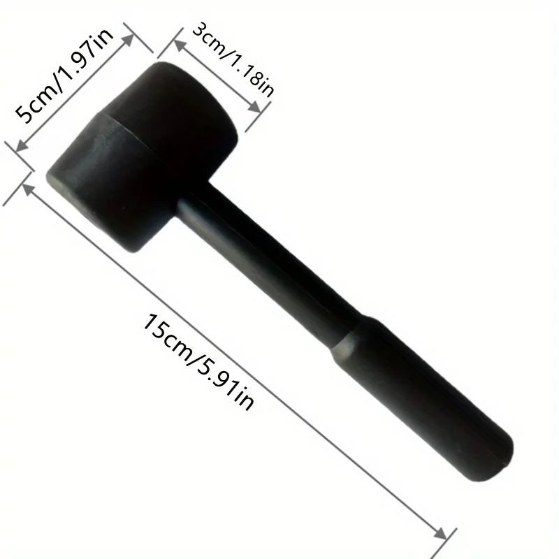 Woodworking Gift Ideas - Palu karet hitam - alat tahan