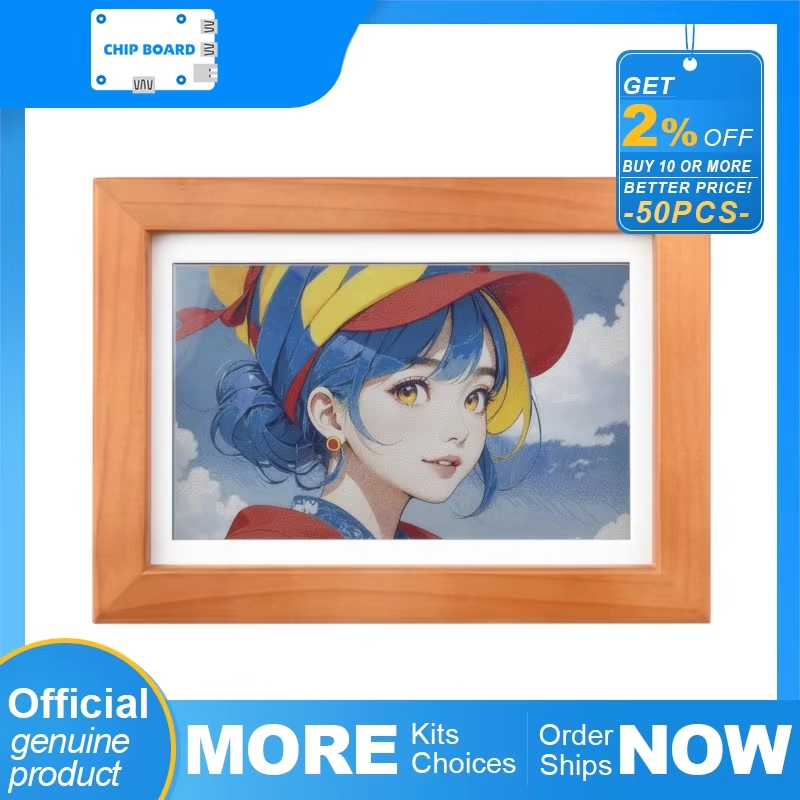 Woodworking Show - Waveshare ESP32-S3 PhotoPainter: Layar E-Paper 7,3