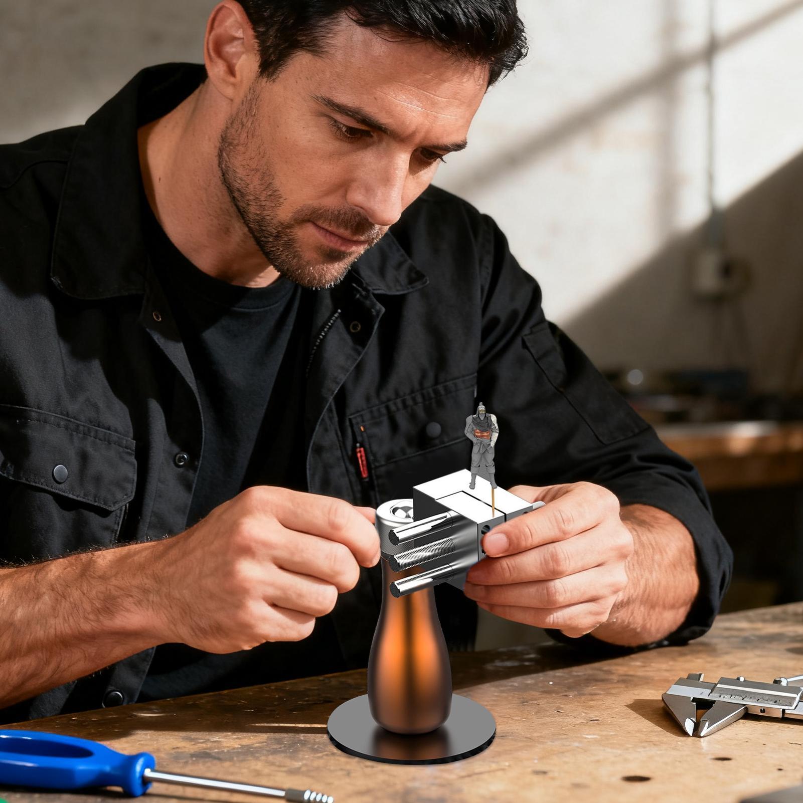Woodworking Crafts - Penjepit Bangunan Model Meja Vise Kecil
