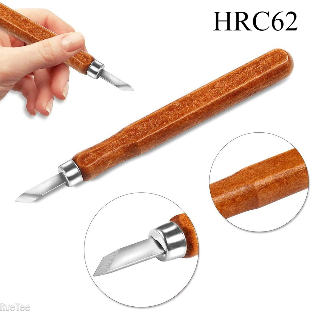 Woodworking Crafts - 12 Buah Set Alat Ukir Kayu