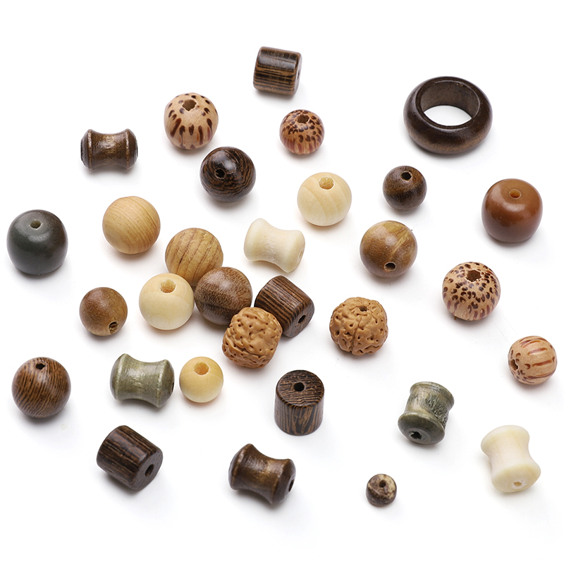 1-130 buah manik-manik kayu al - Woodworking Crafts ulasan dan harga