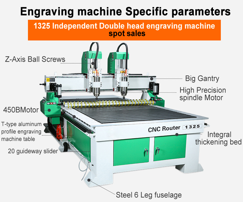 Mesin Router CNC LY 1325 3.2KW - Woodworking Lathe Machine ulasan dan harga