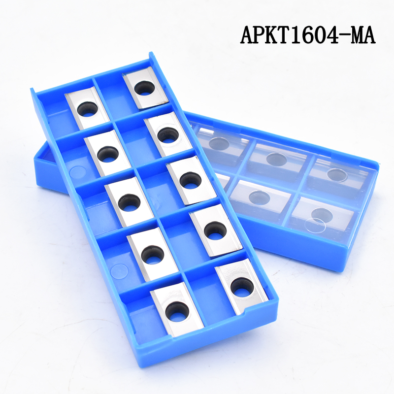 10 Buah/Lot APKT1604 MA R0.2 R - Parting Tool Lathe ulasan dan harga