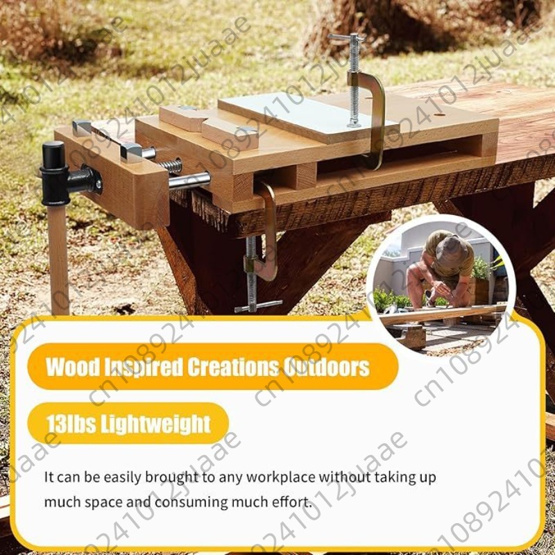 Meja Kerja Kayu dengan Vise un - Woodworking Bench Vise ulasan dan harga