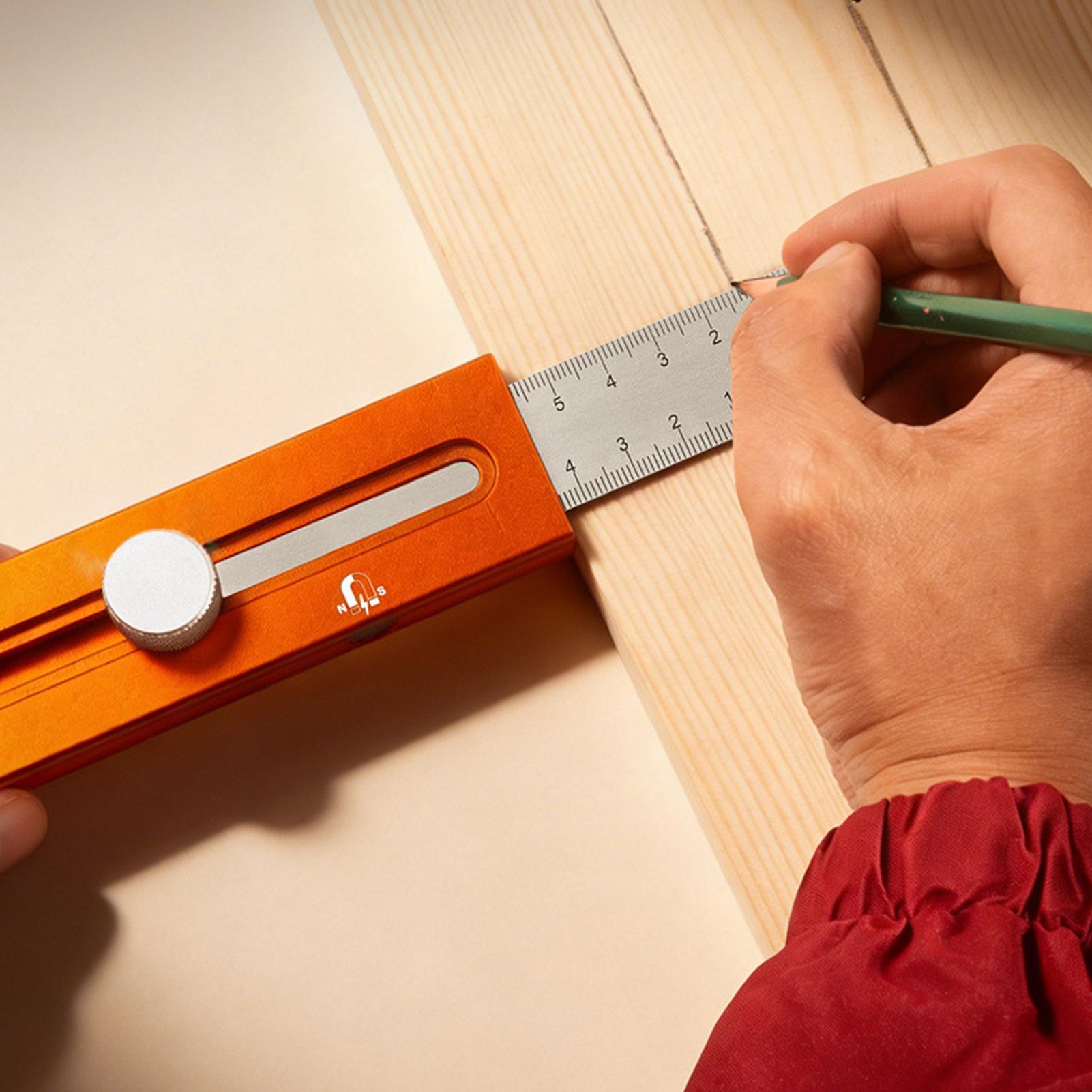 Alat Penanda Kayu dari Alumini - Marking Gauge Tool ulasan dan harga