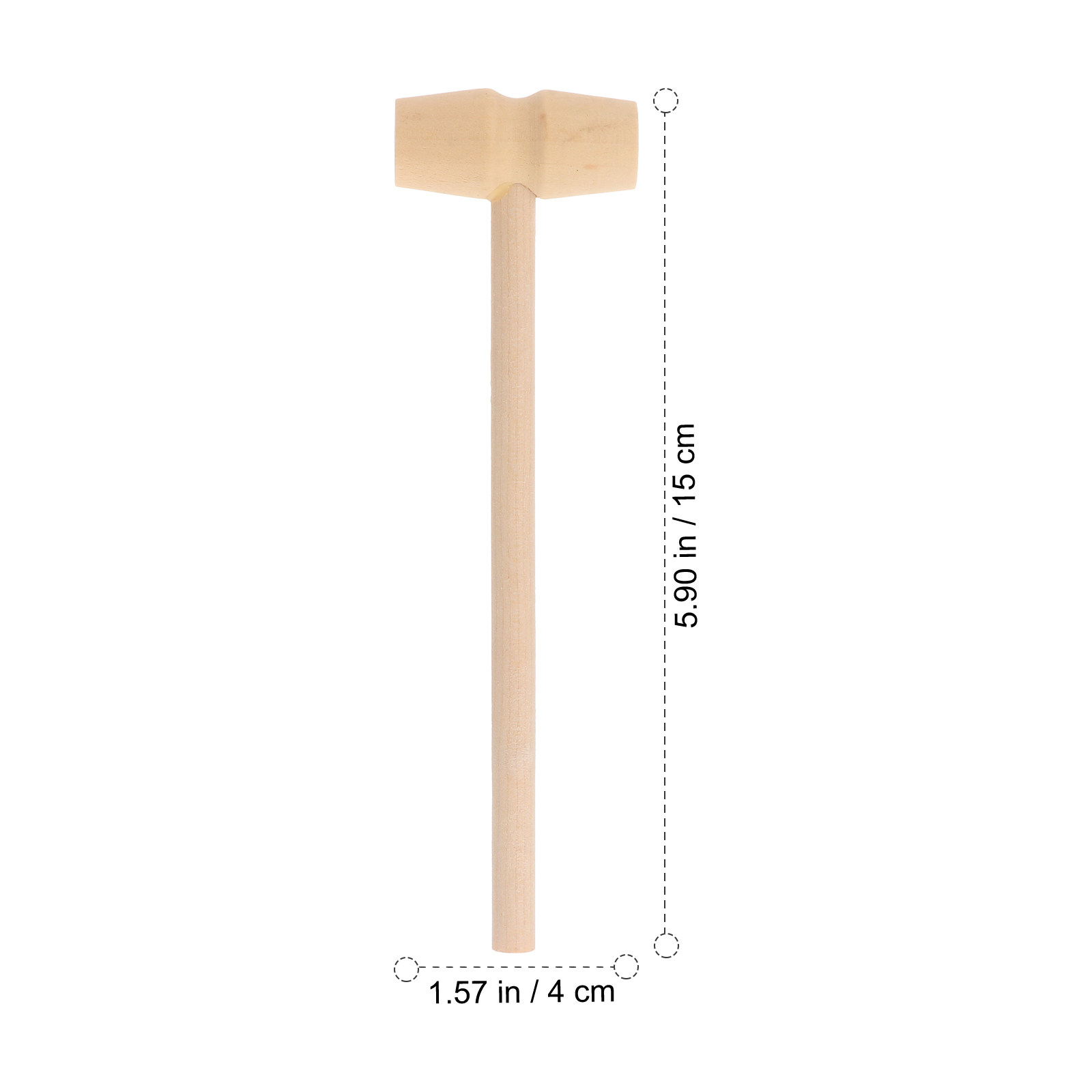 20Pcs Palu Mini Kayu Anak-Anak - Wooden Mallet Carving ulasan dan harga