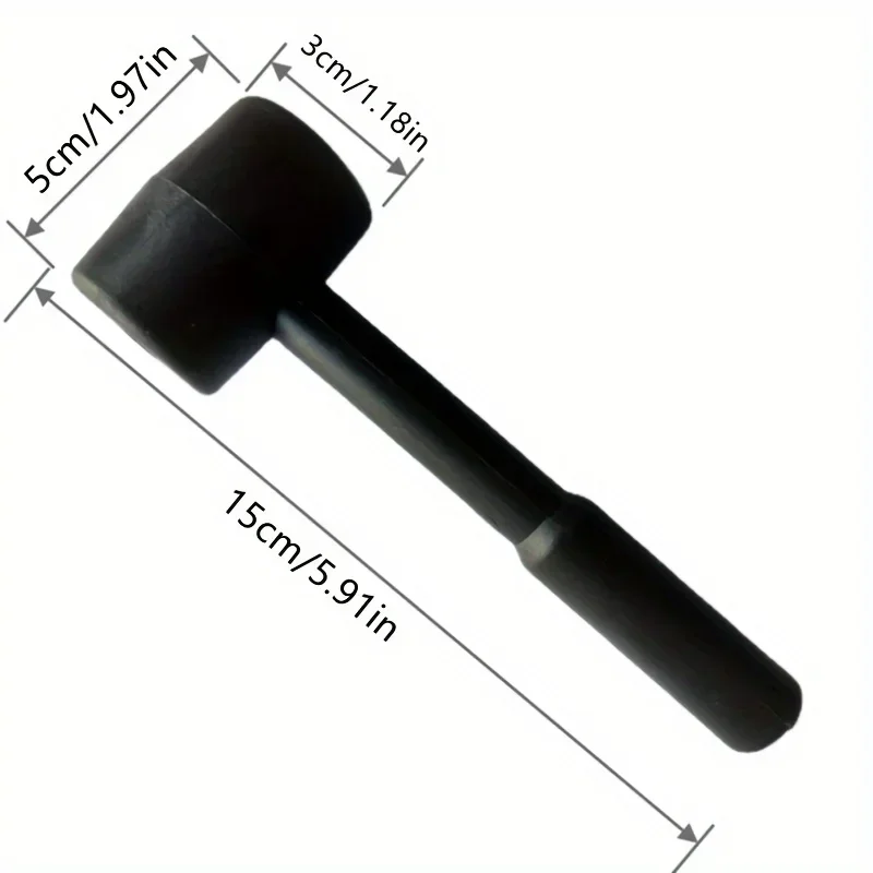 1 buah palu hitam - alat yang  - Woodworking Gift Ideas ulasan dan harga