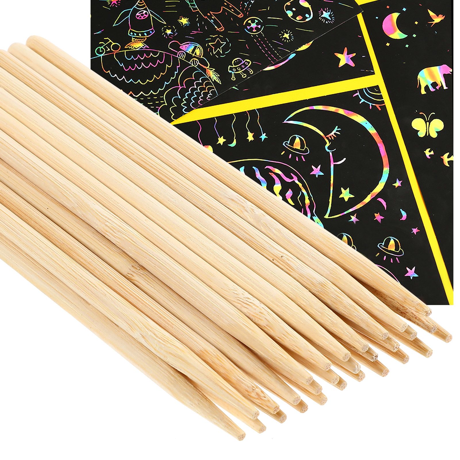 30 Buah Stik Lilin Pena Bambu  - Woodworking For Beginners ulasan dan harga