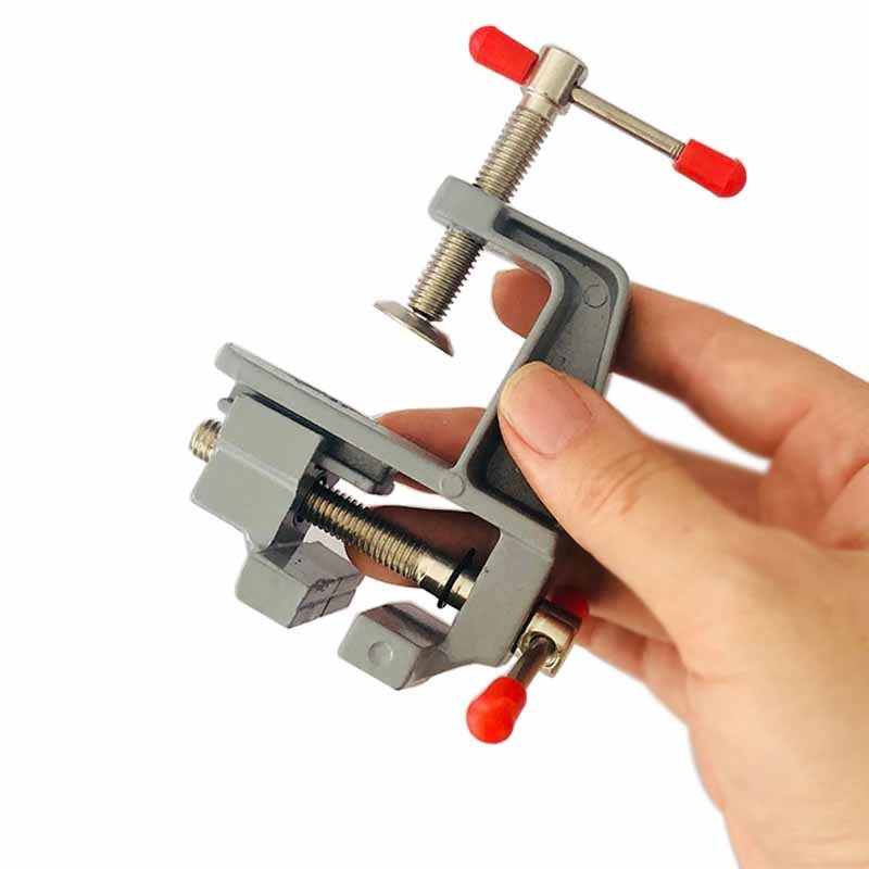 Klem meja Mini aluminium, perh - Woodworking Bench Vise ulasan dan harga