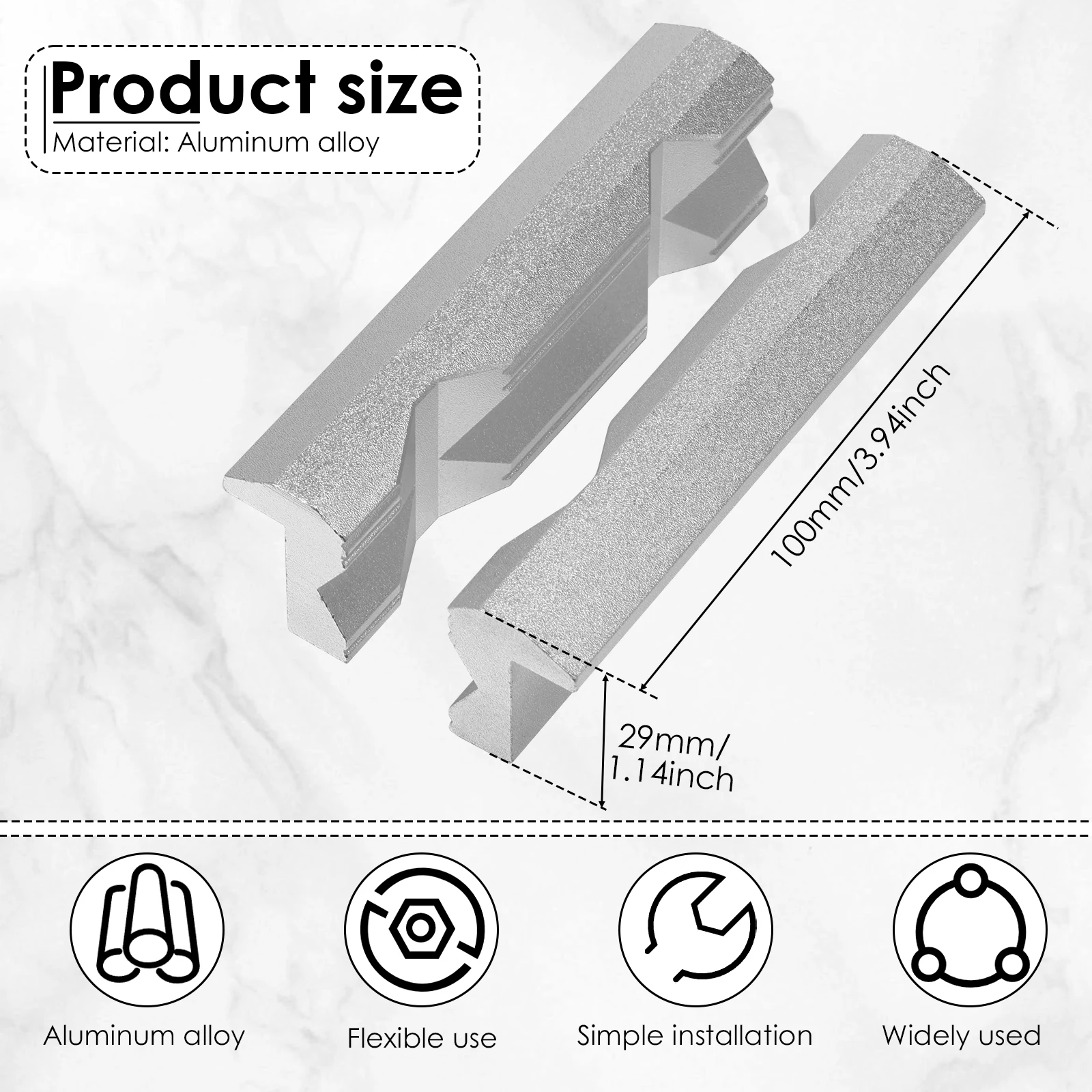 Pelindung Rahang Vise Magnetik - Woodworking Bench Vise ulasan dan harga
