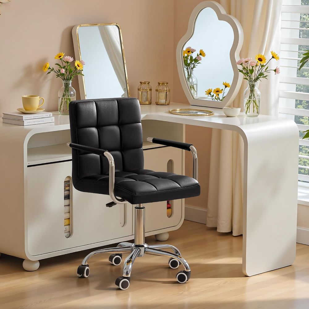 Kursi Kantor Putar Berbantalan - Woodworking Desk Chair ulasan dan harga