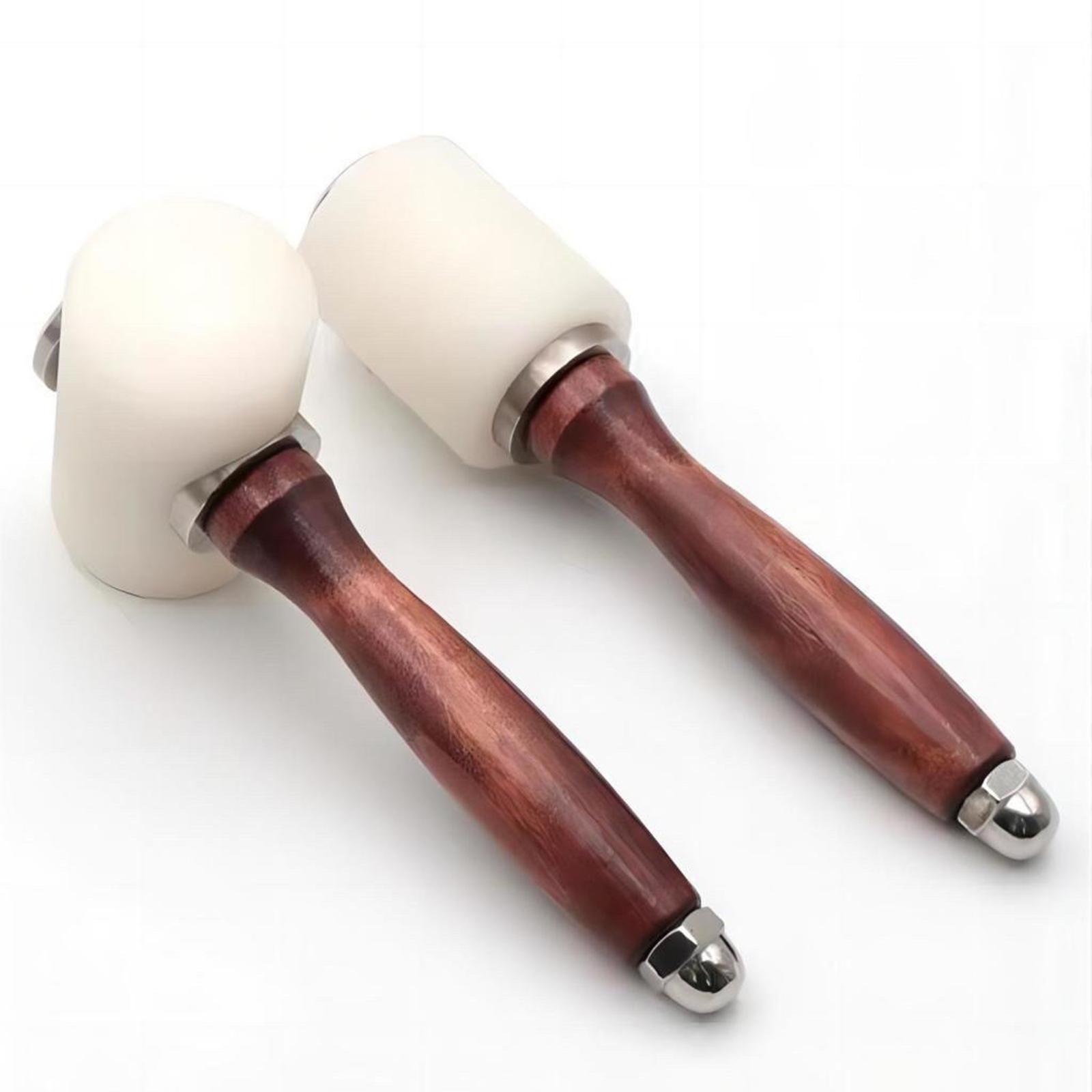 Palu Nilon Kerajinan Kulit yan - Wooden Mallet Carving ulasan dan harga