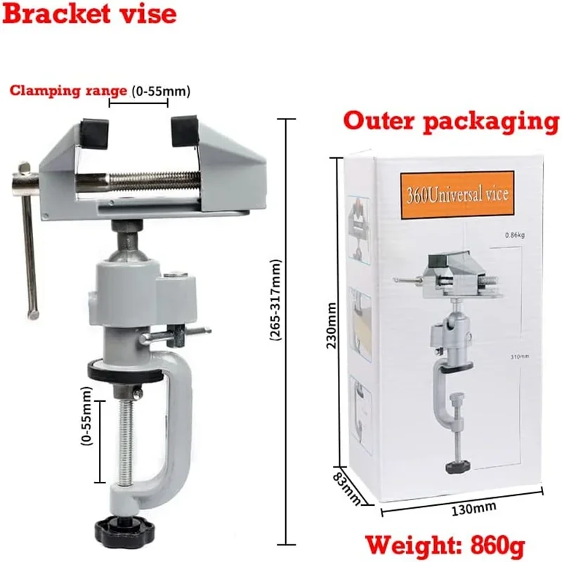 Untuk Obeng Meja M Pengeboran  - Woodworking Bench Vise ulasan dan harga
