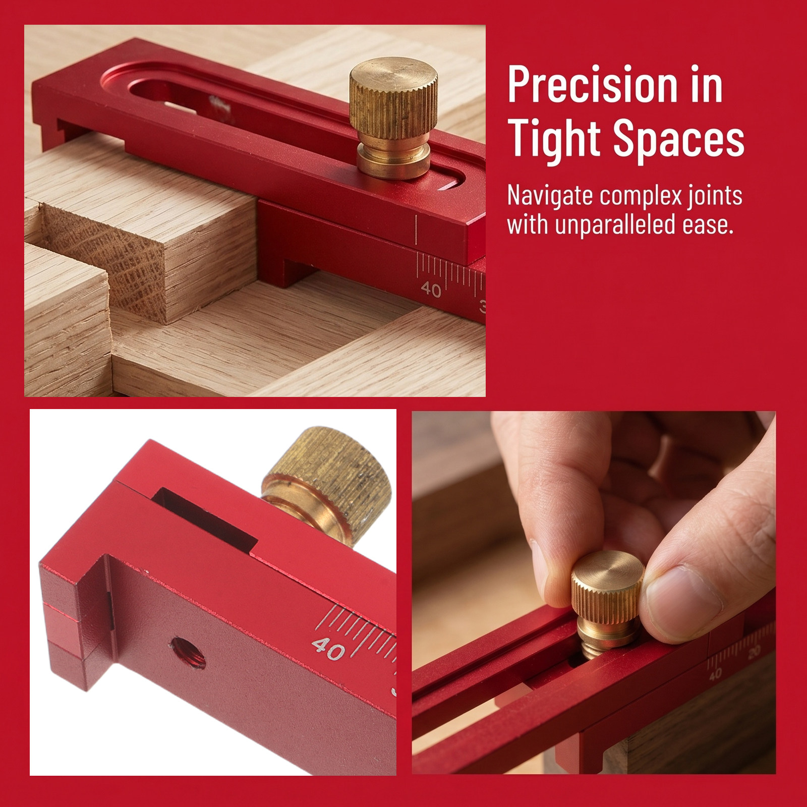 Penggaris Pengukur Pertukangan - Woodworking Ruler ulasan dan harga
