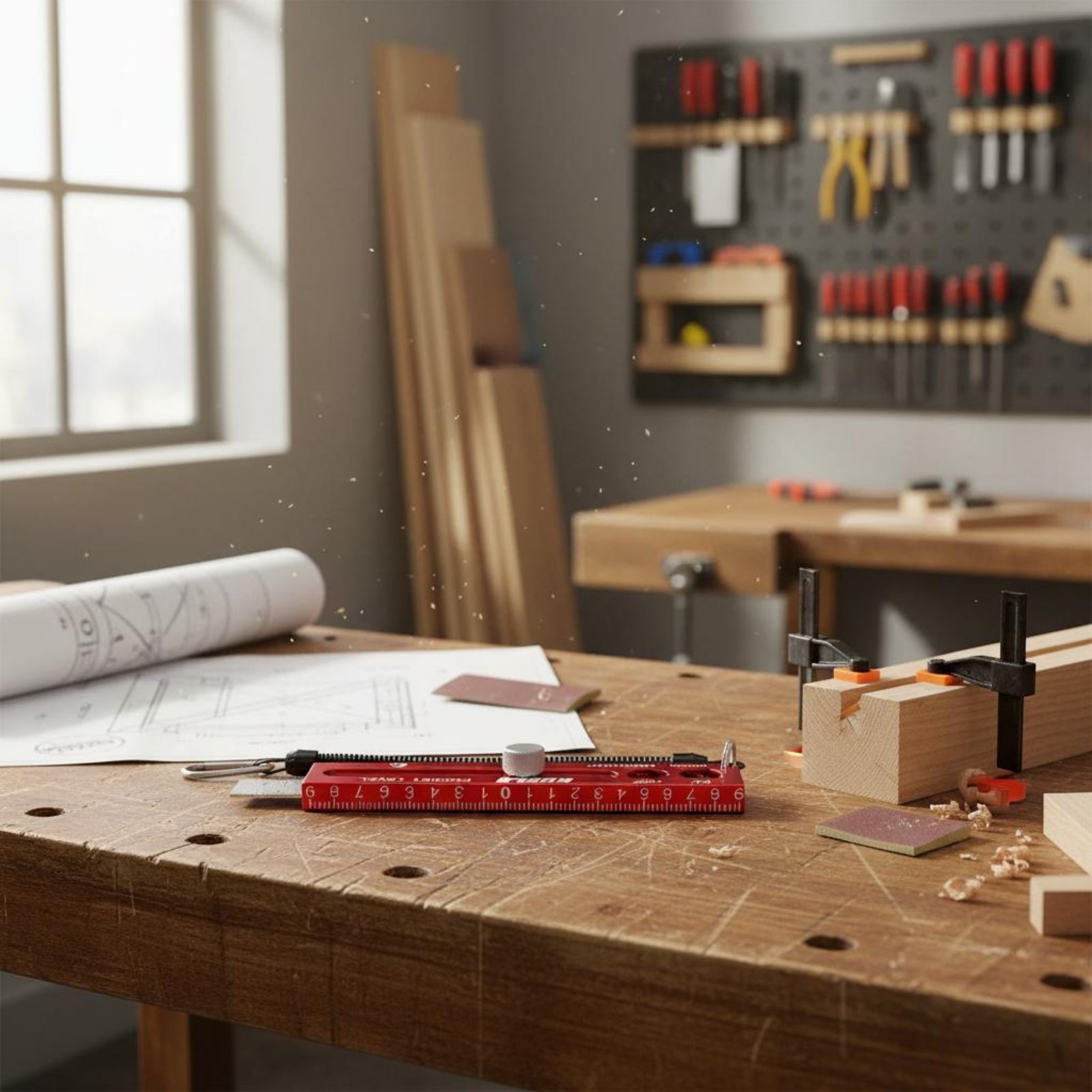 Penggaris Skala Ganda Multifun - Marking Gauge Tool ulasan dan harga