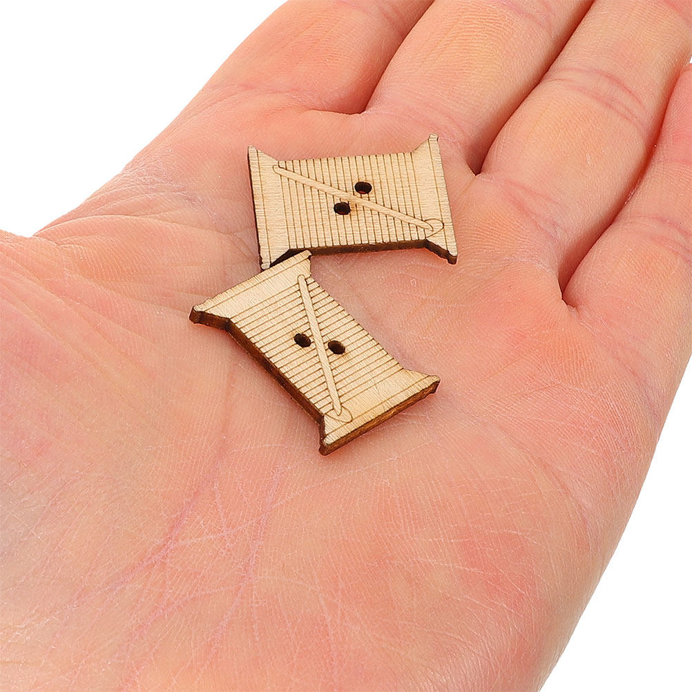100Pcs Kartu Gulung Benang Bor - Woodworking Crafts ulasan dan harga