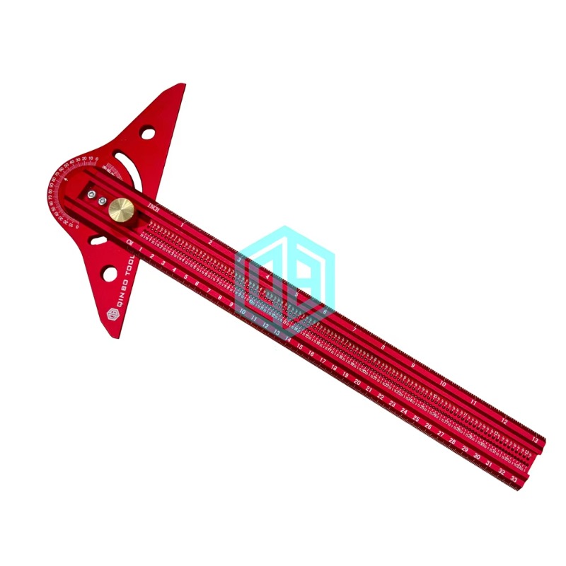 Penggaris Protraktor Aluminium - Woodworking Crafts ulasan dan harga