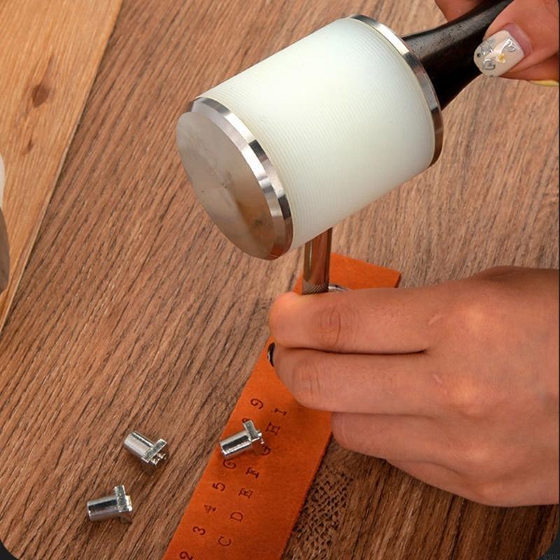 Diy kulit kerajinan palu - Wooden Mallet Carving ulasan dan harga