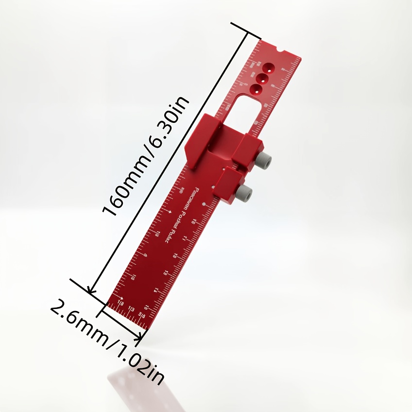 Penggaris Saku Kayu dari Padua - Woodworking Ruler ulasan dan harga