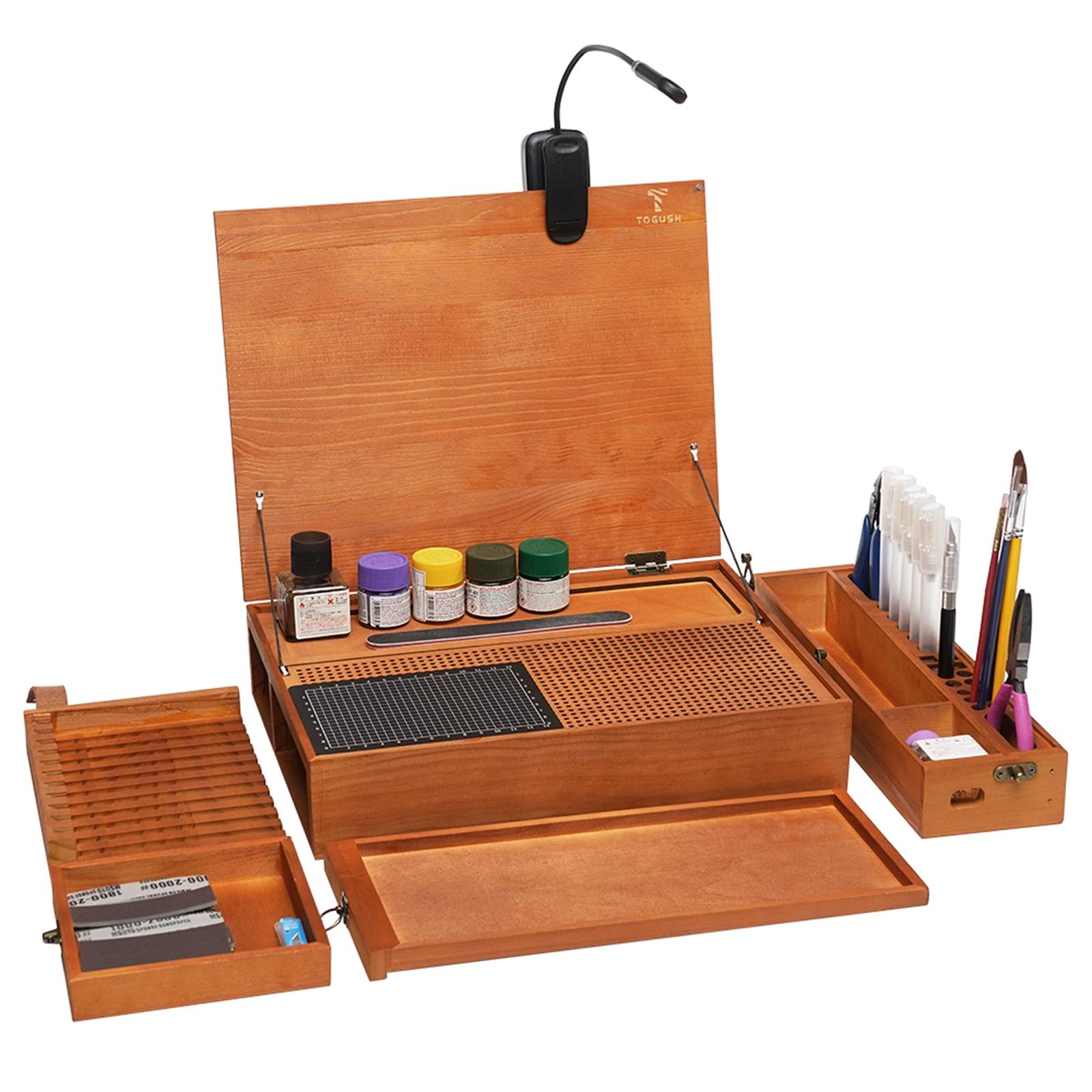 Meja Kerja Hobi untuk Pembuata - Woodworking Box ulasan dan harga
