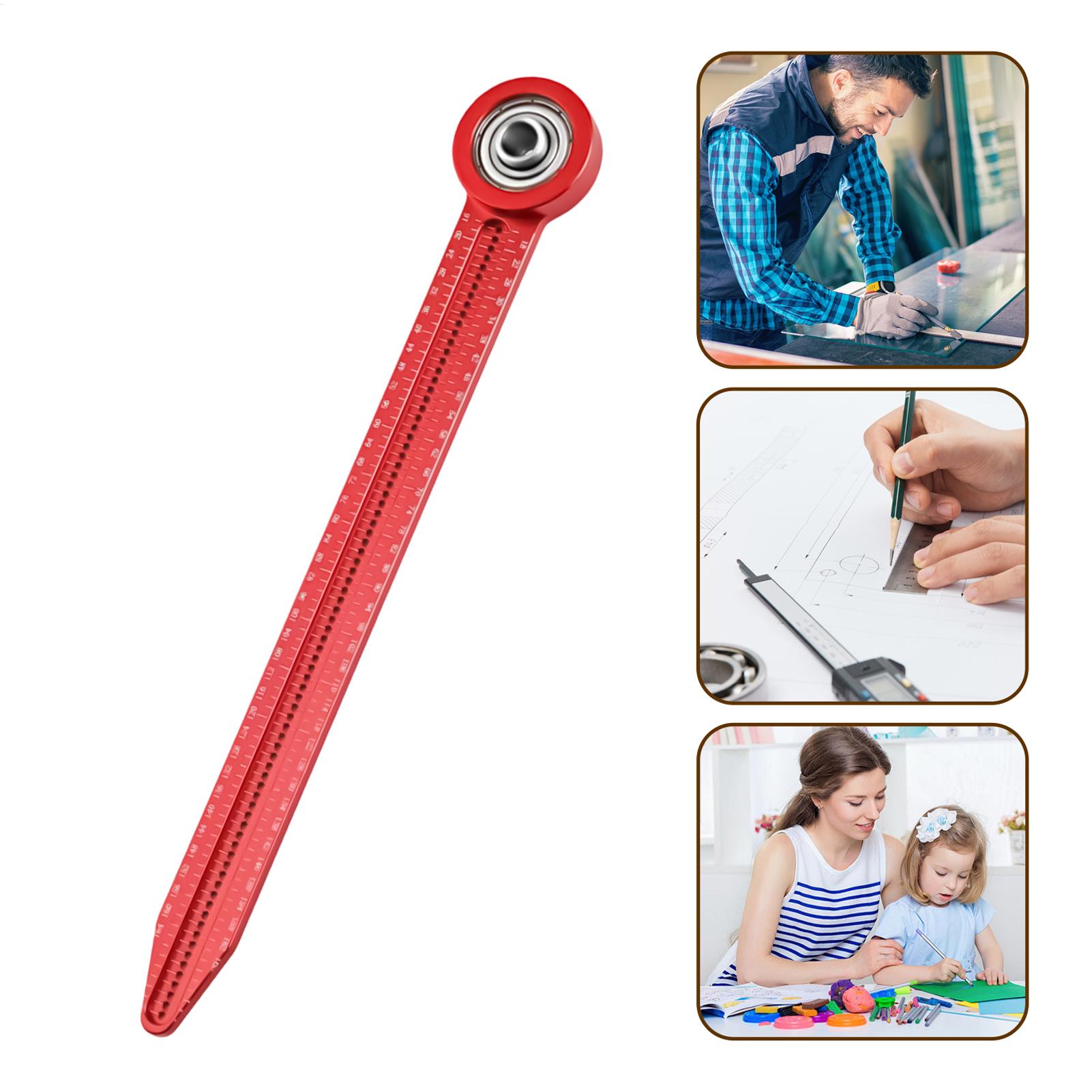 Alat Gambar Lingkaran Presisi  - Woodworking Ruler ulasan dan harga