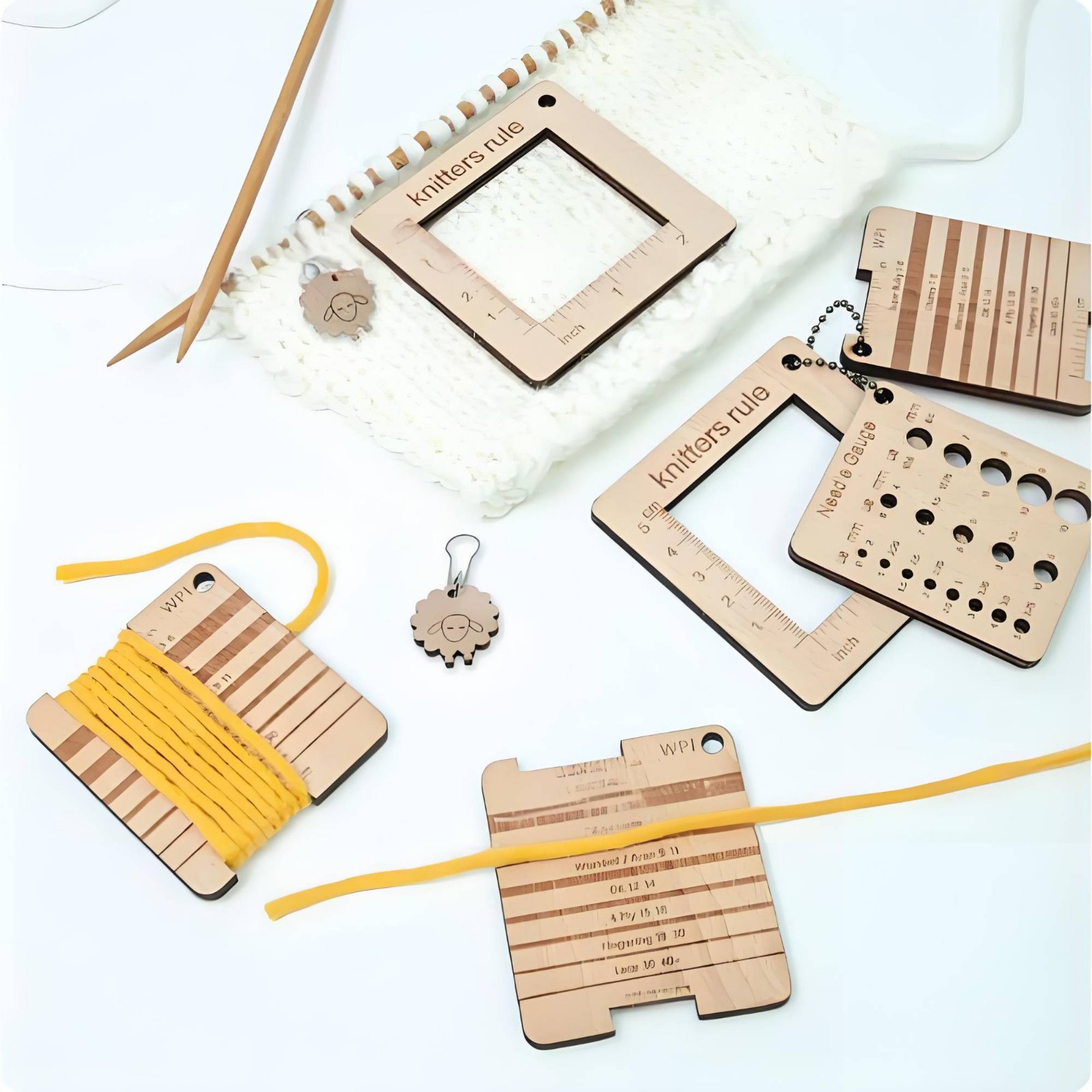 Alat Pengukur Titik Rajutan de - Marking Gauge Tool ulasan dan harga