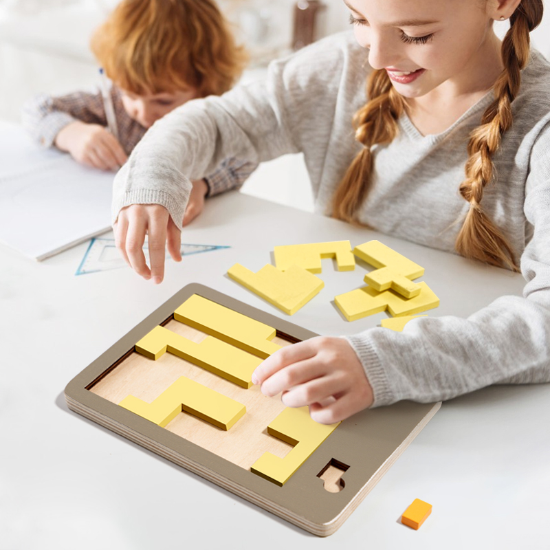 Teka-teki Jigsaw Puzzle geomet - Woodworking For Beginners ulasan dan harga