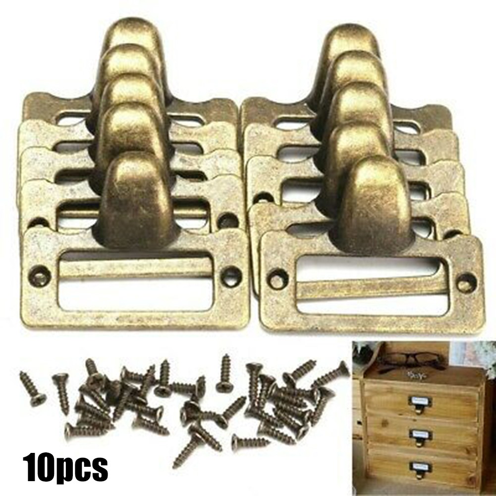 Baru 10 Buah Label Tarik Laci  - Woodworking Names ulasan dan harga