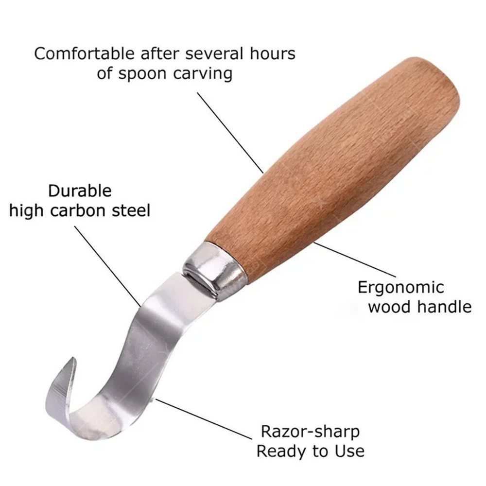 Pisau Pahat Ukir Kayu Ergonomi - Woodworking For Beginners ulasan dan harga