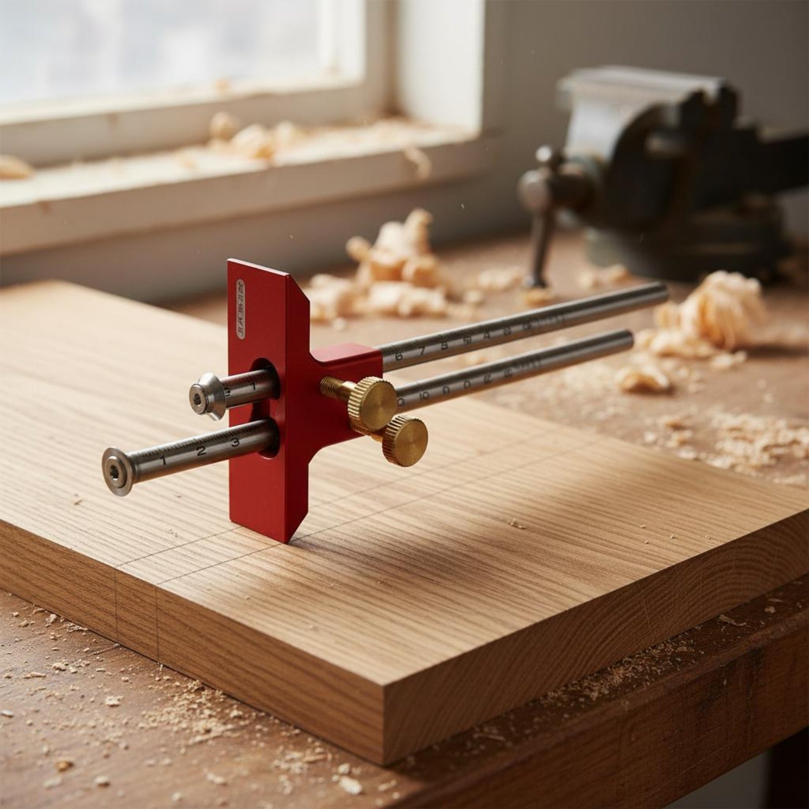 Alat Penanda Garis Ganda dari  - Marking Gauge Tool ulasan dan harga