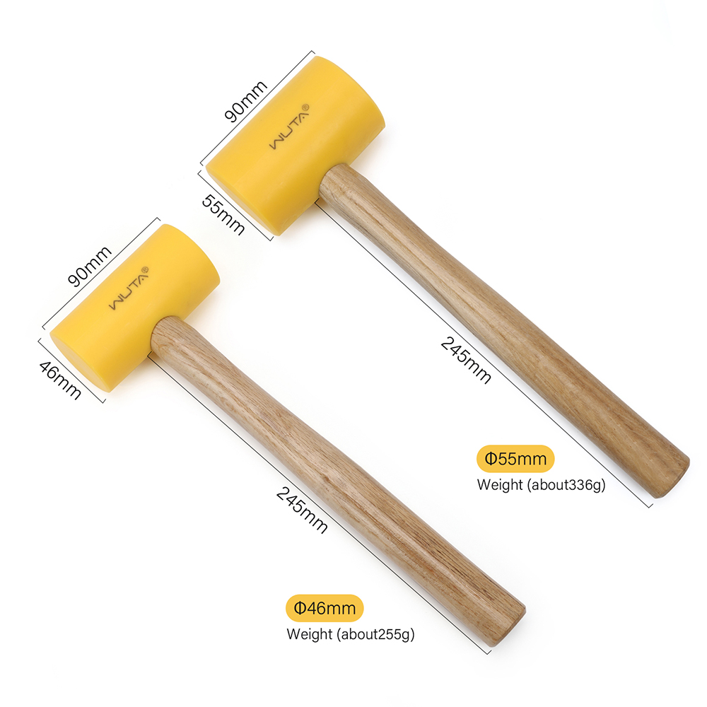 WUTA 1 Buah Palu Kerajinan Kul - Wooden Mallet Carving ulasan dan harga